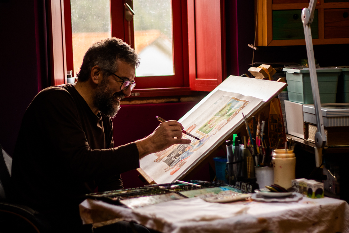 Leandro Lamas, o pintor do pobo. Leandro Lamas, o pintor do pobo